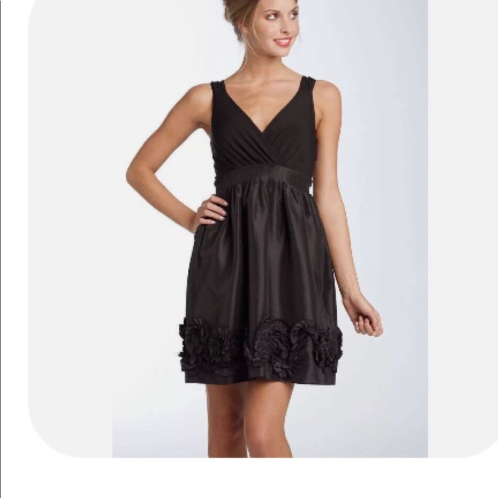 Phantom Black Royalty Event Dress Size 10 Max and Cleo Mini